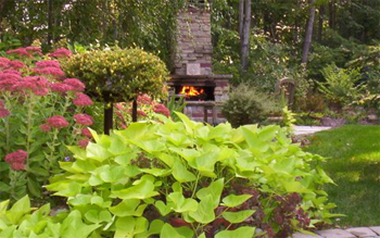 Beautiful Northeast Ohio Spring Fireplace and firepit Flowers