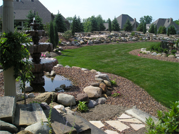 landscape design for large areas