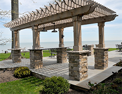 Bluestone Patio with Pergola