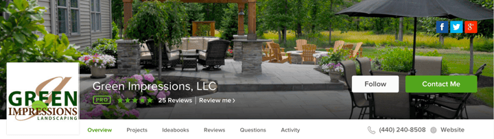 Green Impressions Teams Up With Houzz To Turn Your Ideas Into