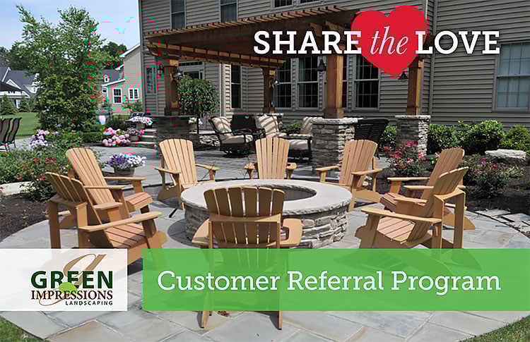 Customer Referral postcard