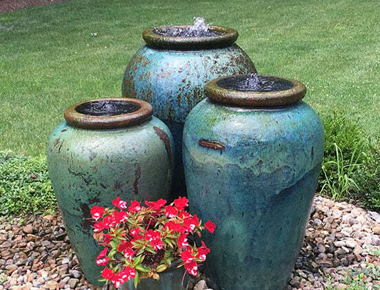 Fountain Vases