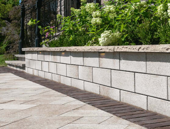 Built-in Seating Wall