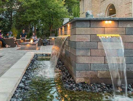 Reflective Waterfalls