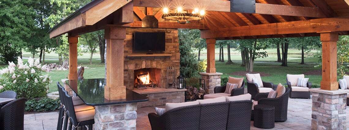 Sheltered Outdoor Television