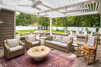 A Backyard Made for Slower Moments- Landscape Design & Pergola Ideas for Westlake, OH, Homes