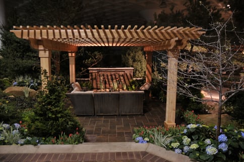 Outdoor Lighting & Pergola in Avon Lake, OH, Trends Why Recessed Beam Lighting Is Replacing String Lights in High-End Outdoor Spaces-1
