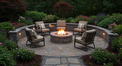 Transform Your Evenings with Outdoor Lighting and a Paver Patio in Westlake, OH 