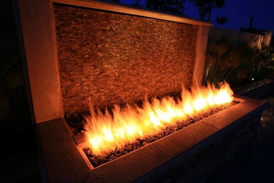 Fire And Water Landscape Features, Fire Pit Water Feature