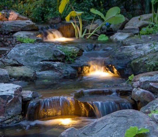 water-lights