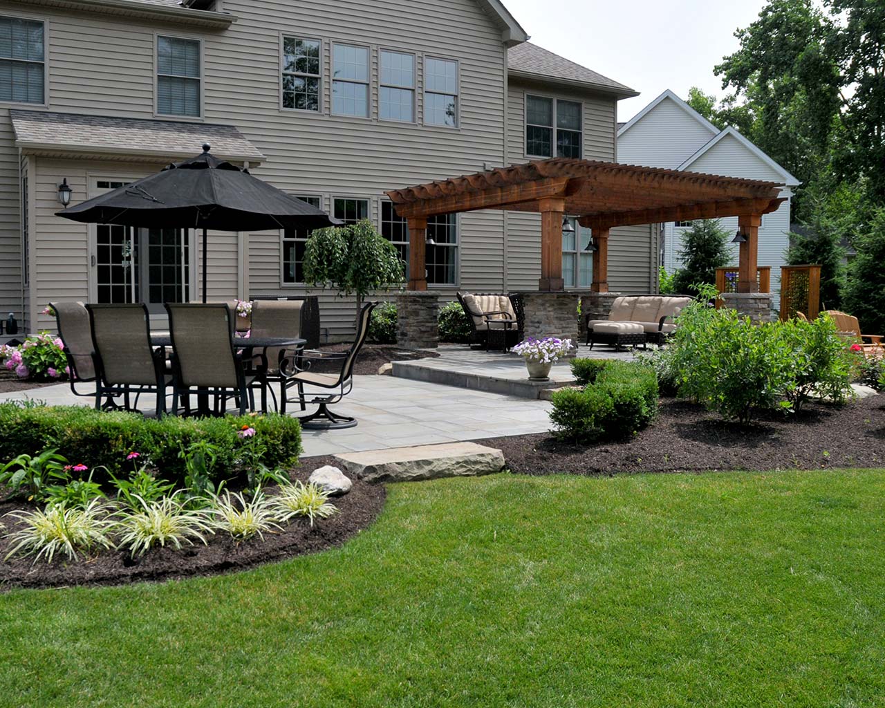 Pergola design and build in Avon, OH